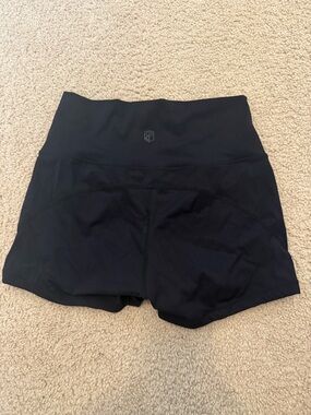 Born Primitive Black High-Waist Athletic Shorts